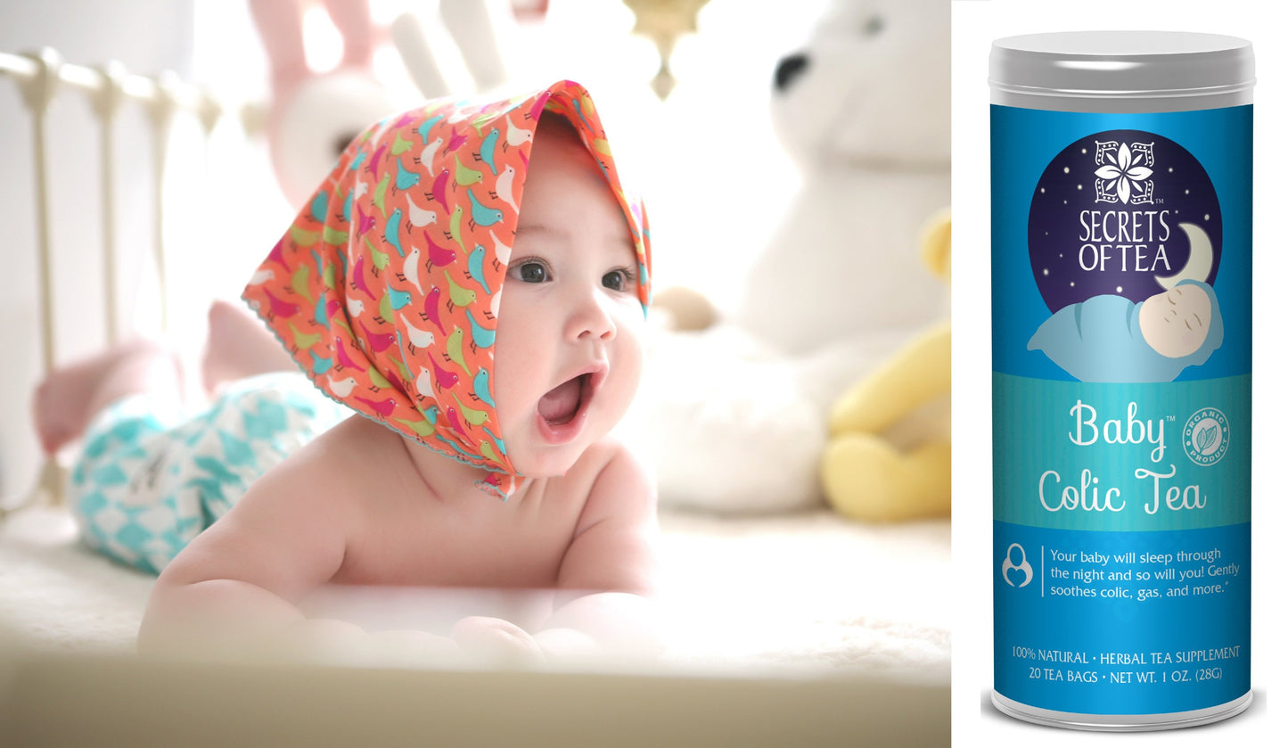 🌿 Baby Colic Tea – Gentle Colic & Gas Relief for Little Tummies